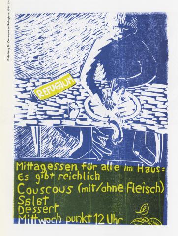 Flugblatt - Refugium Brahmshof - Volksküche